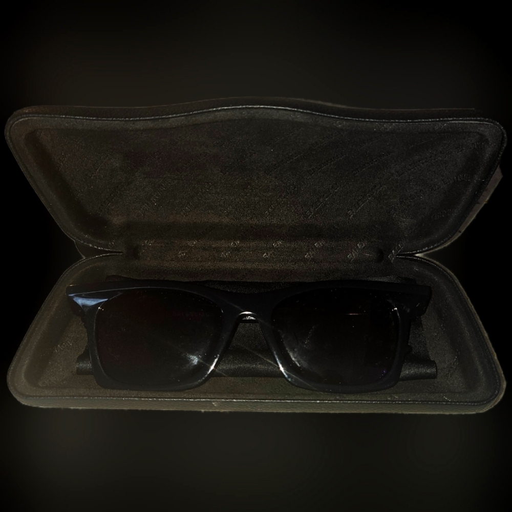 Balenciaga Black  Sunglasses with Case